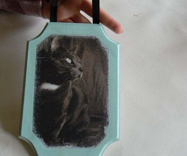 Transferring a Picture Onto Wood
