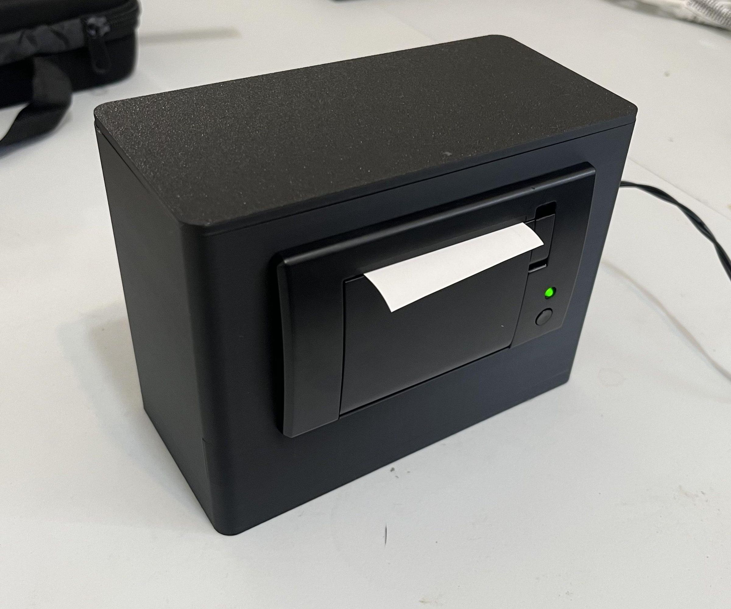 Google Calendar Printed on Receipt Paper