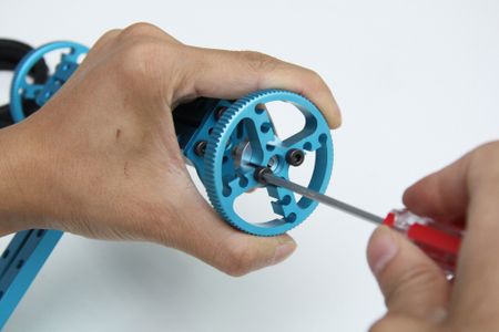 Attach Driving Wheels