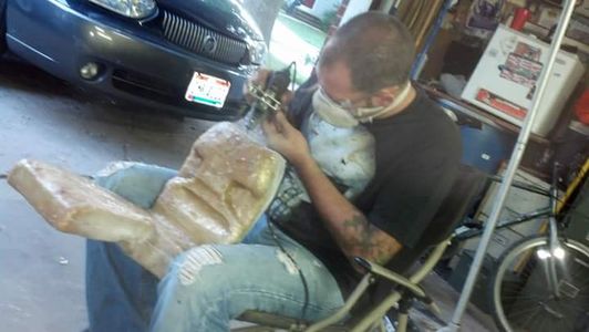 After Its Completely Covered in Foil You Fiberglass the Whole Outside 
