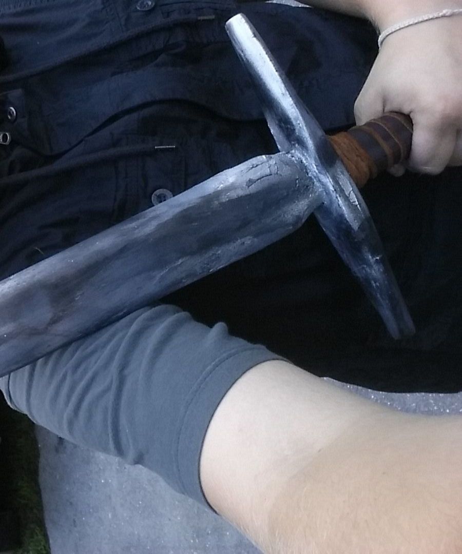 Wooden Sword, Painting and Handle Finish