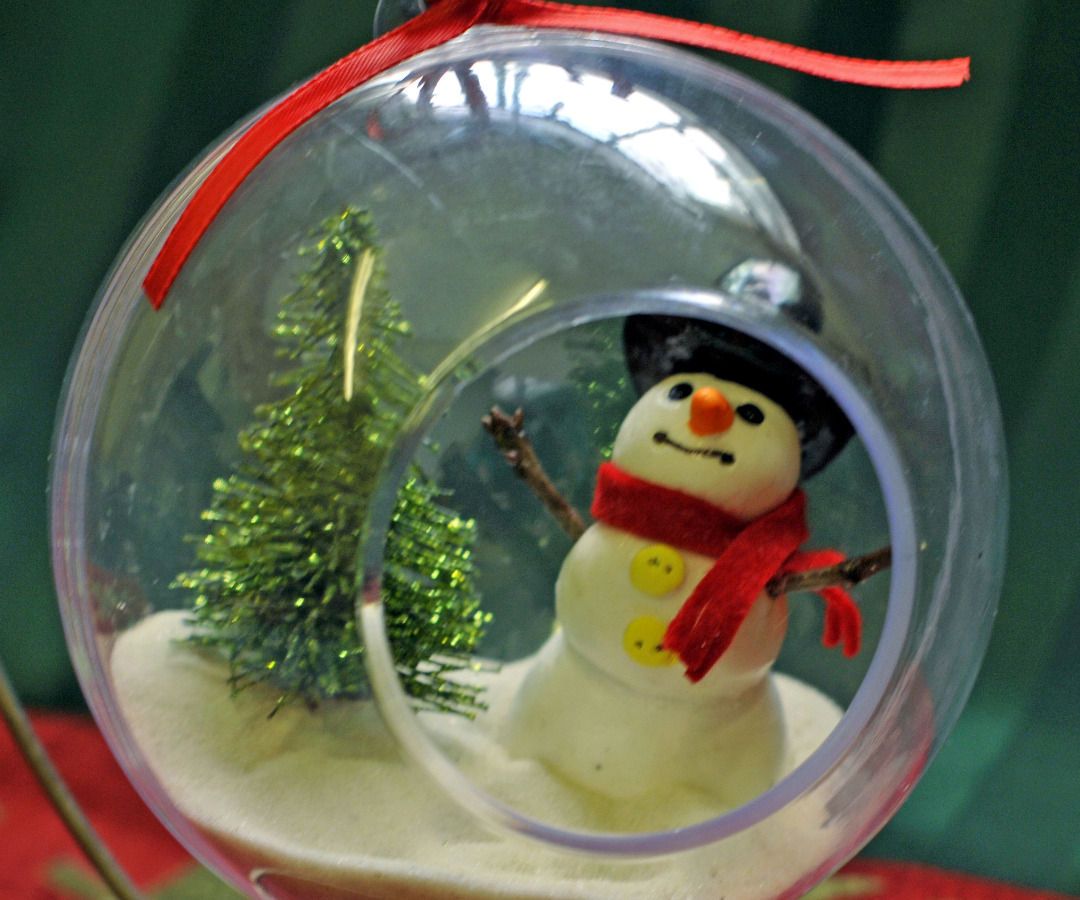 Let It Snow! Snowman Ornament