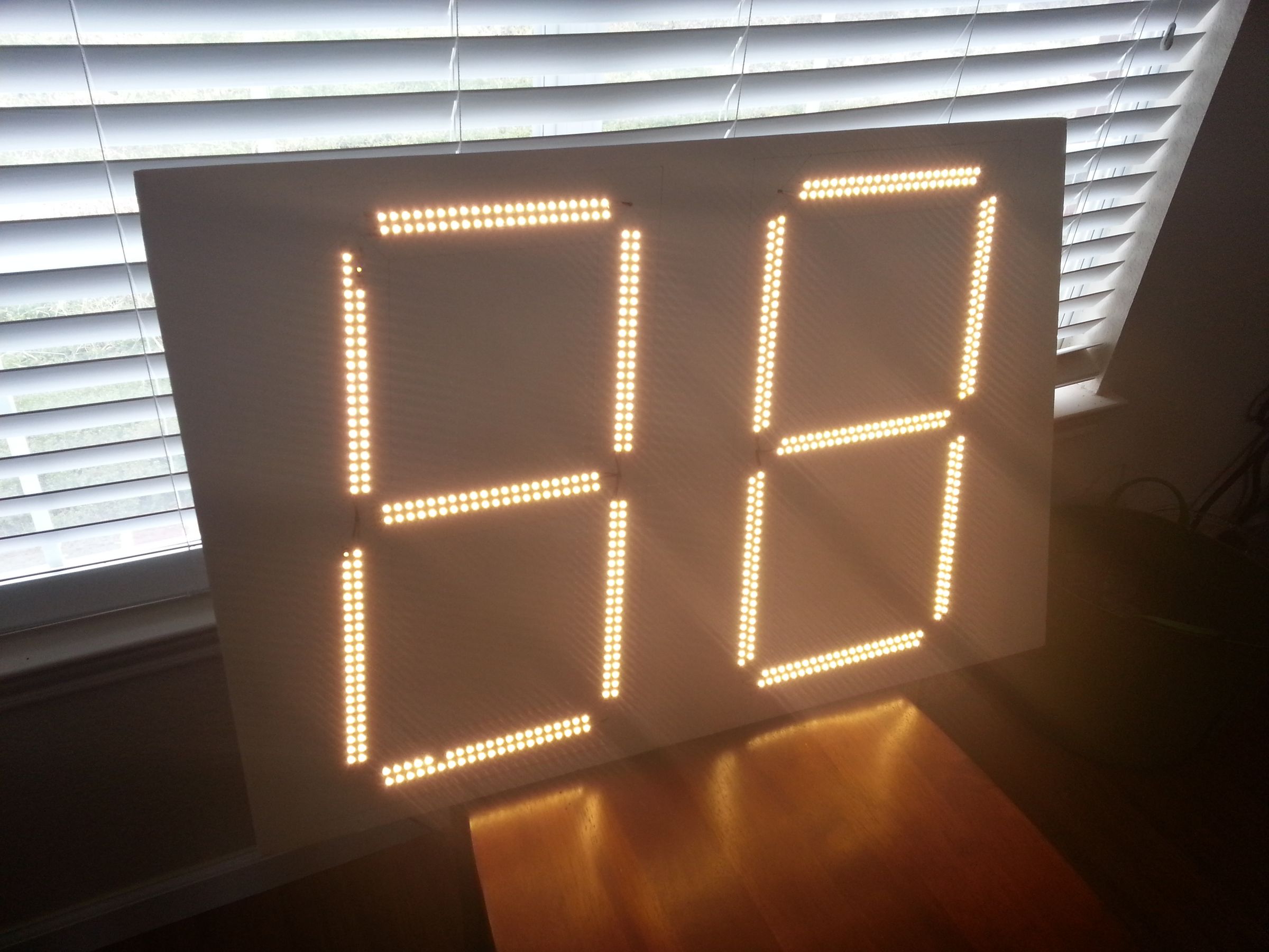 Giant Two-Digit Countdown Clock