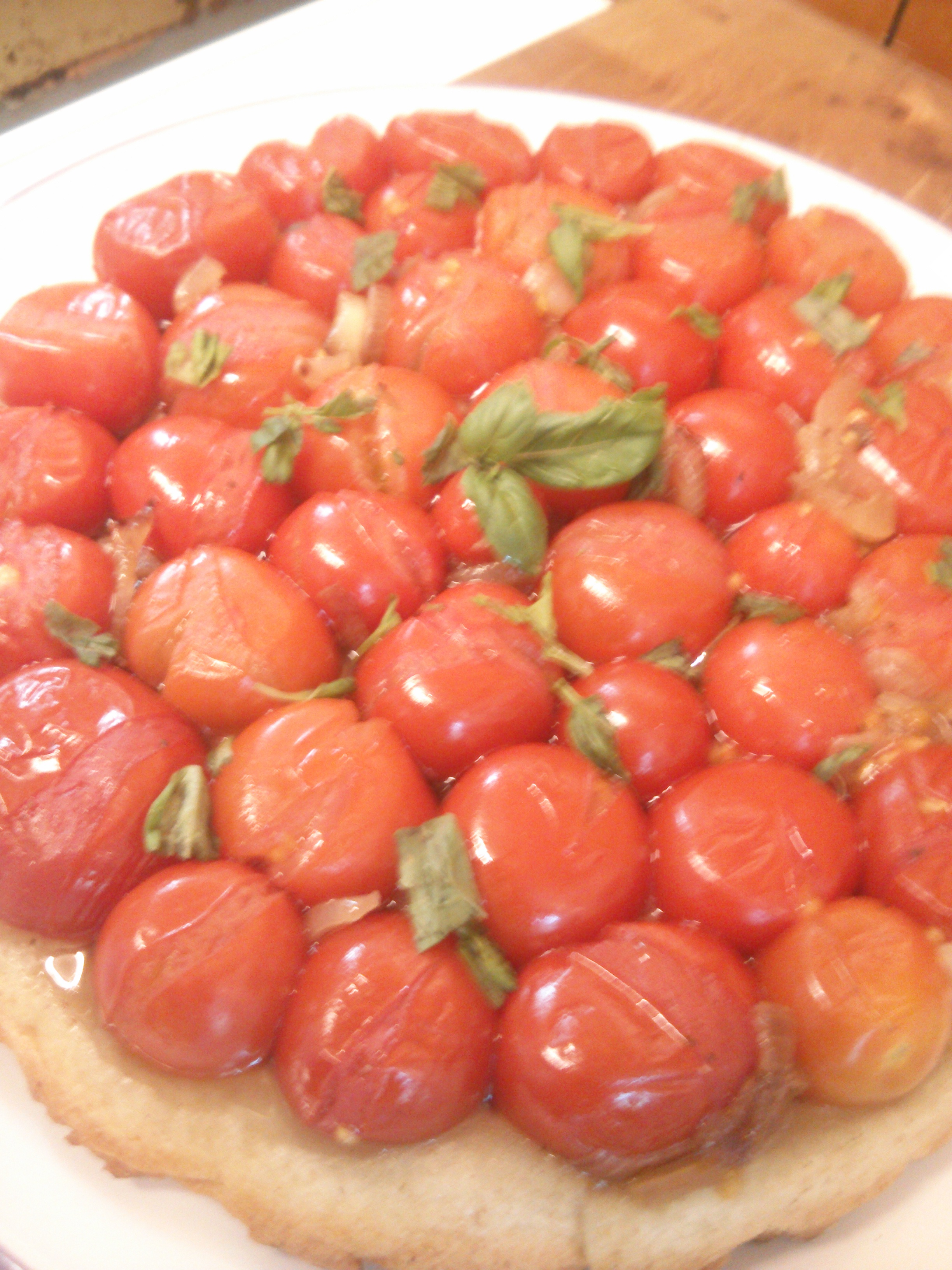 Tarte des tomates 