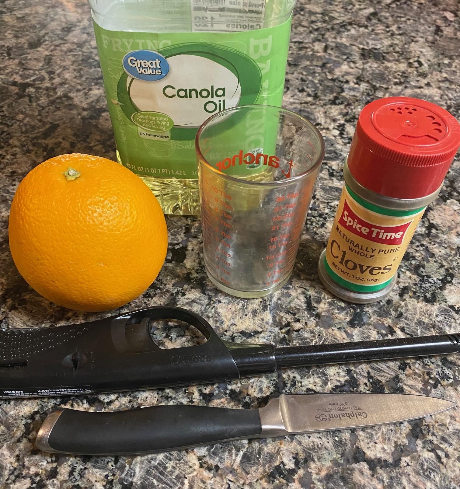 CloveScented Orange Candle 6 Steps (with Pictures) Instructables