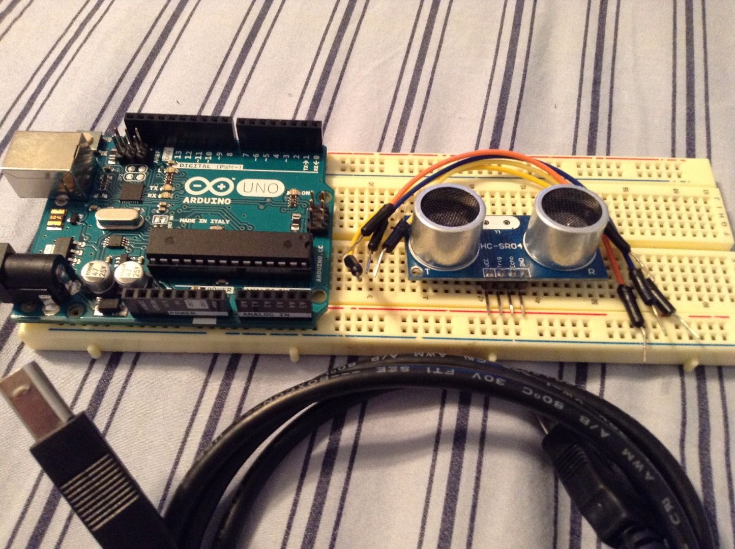 How To Make A Simple Arduino Ultrasonic Distance Sensor
