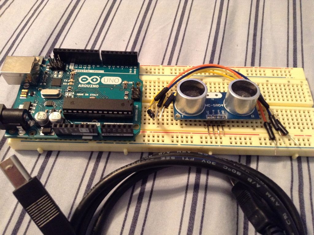 Distance Measurement Using Arduino How To Make A Simple Arduino Ultrasonic Distance Sensor