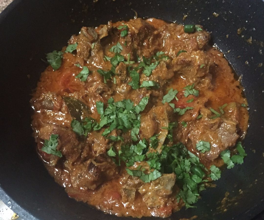 Mutton Mughal Karahi ( Cooked in Wok) 