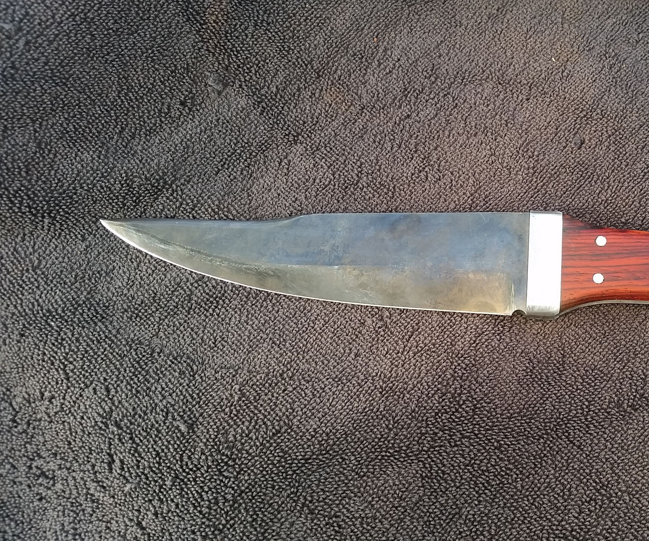Bowie Knife From Leaf Spring