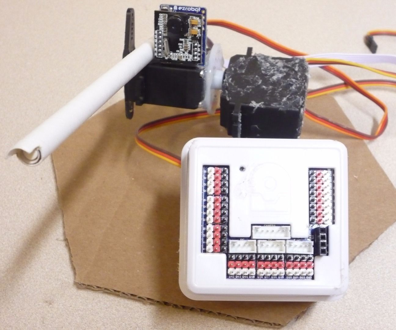 Laser Guided Rubber Band Cannon