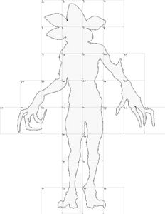 Cardboard Demogorgon Cut Out : 7 Steps - Instructables