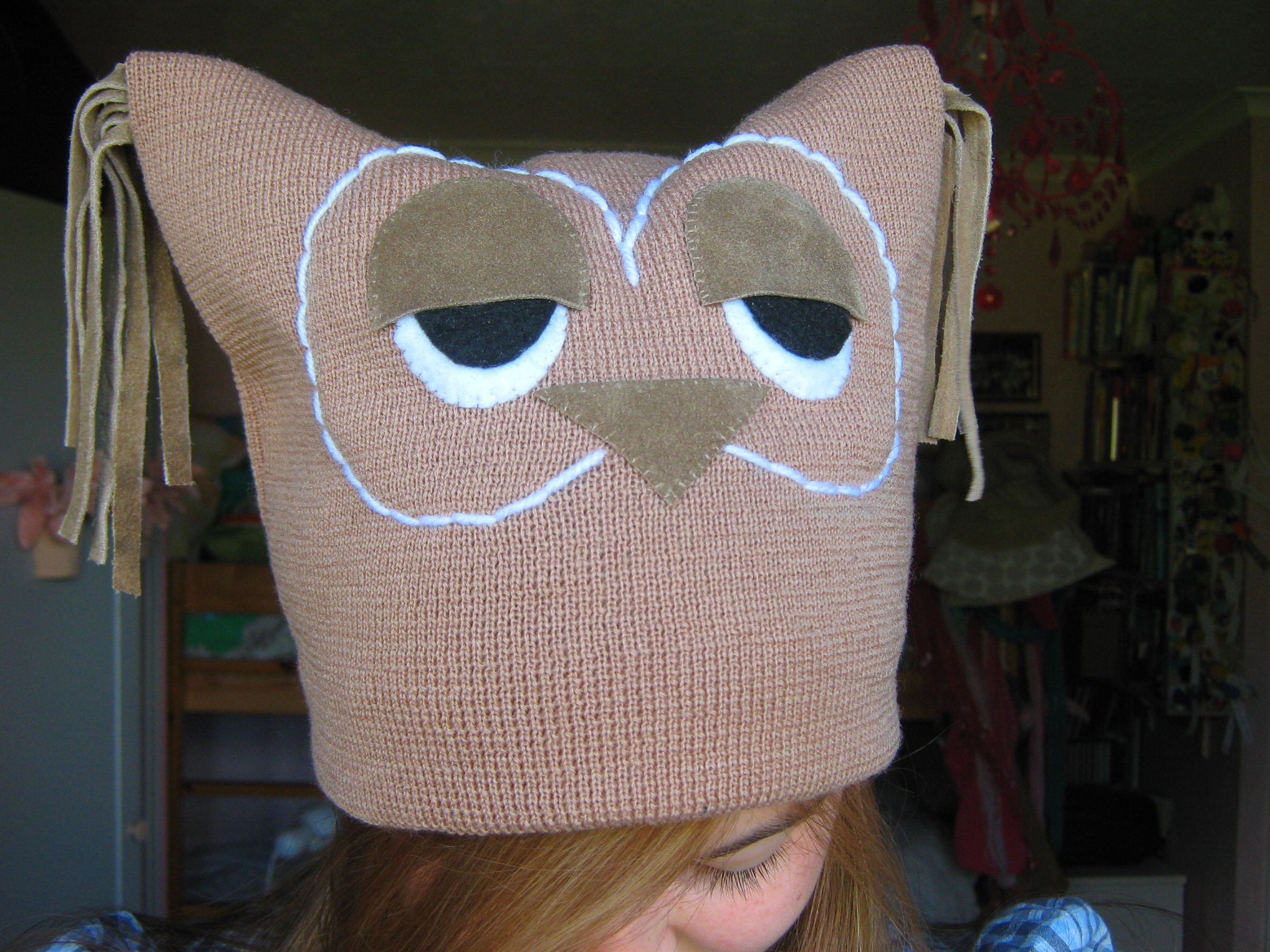 Sleepy Owl Hat