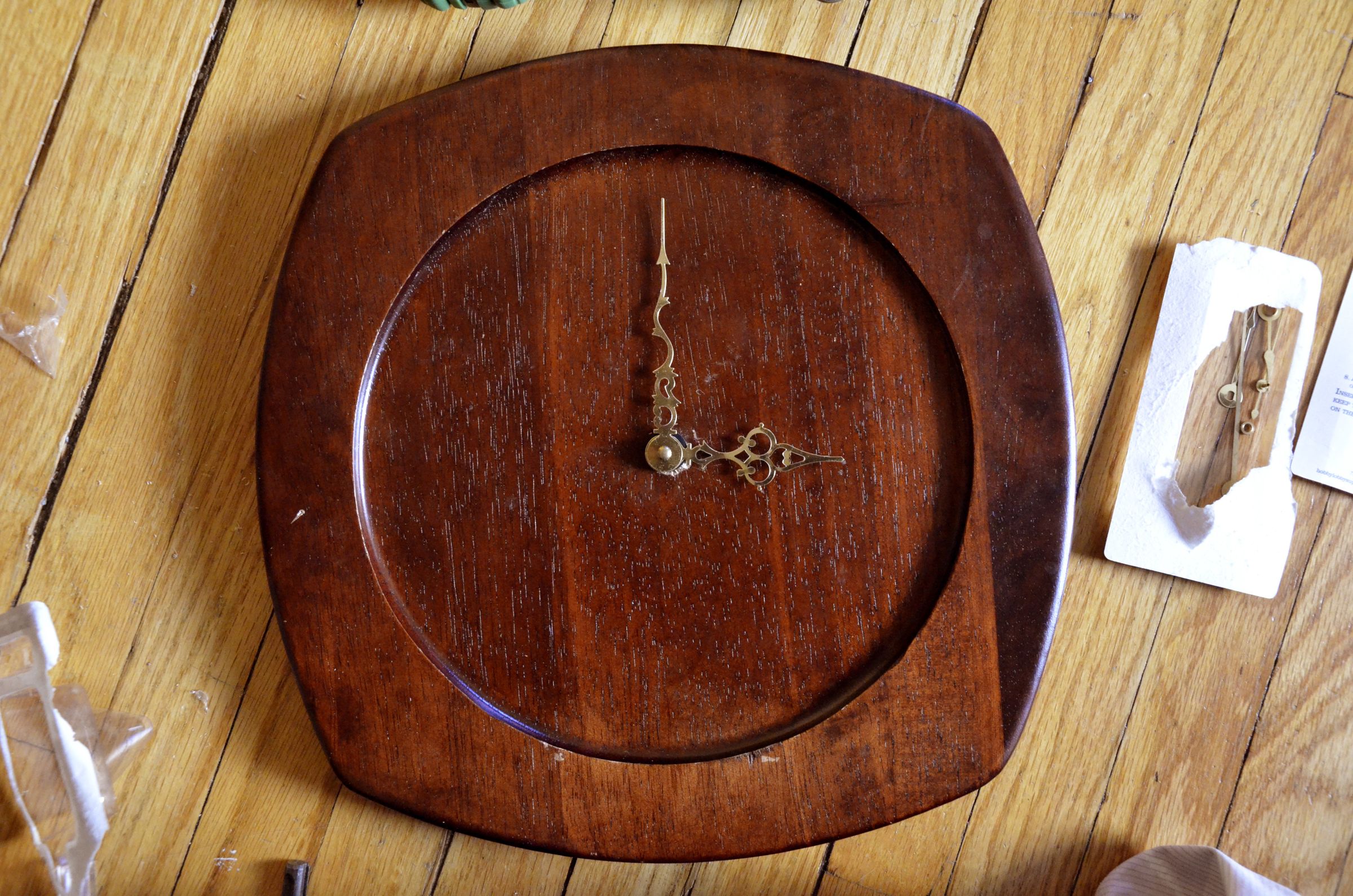 Wooden Plate Clock Tutorial 4 Steps (with Pictures) Instructables