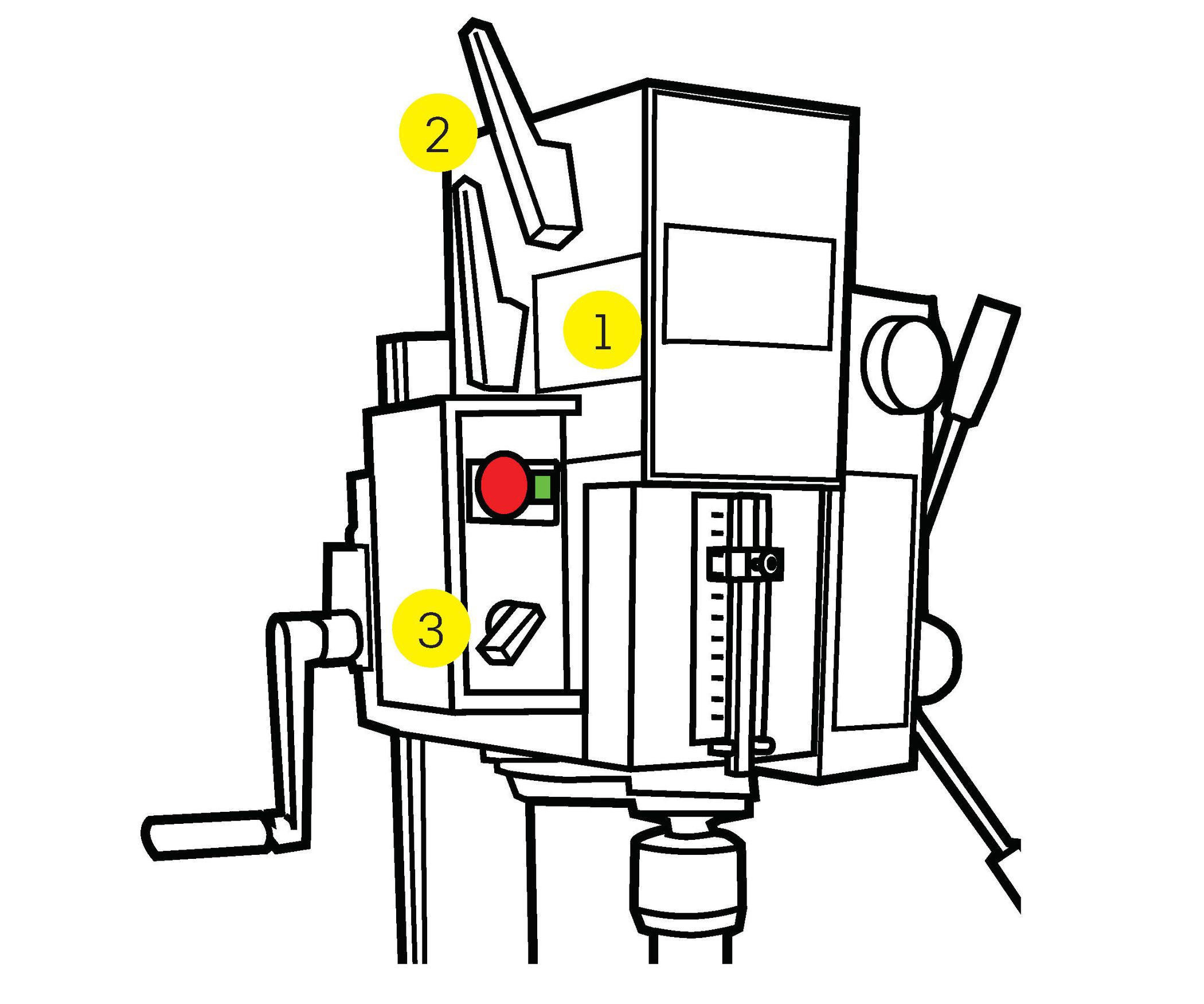 Operating the Metal Drill Press 4 Steps Instructables