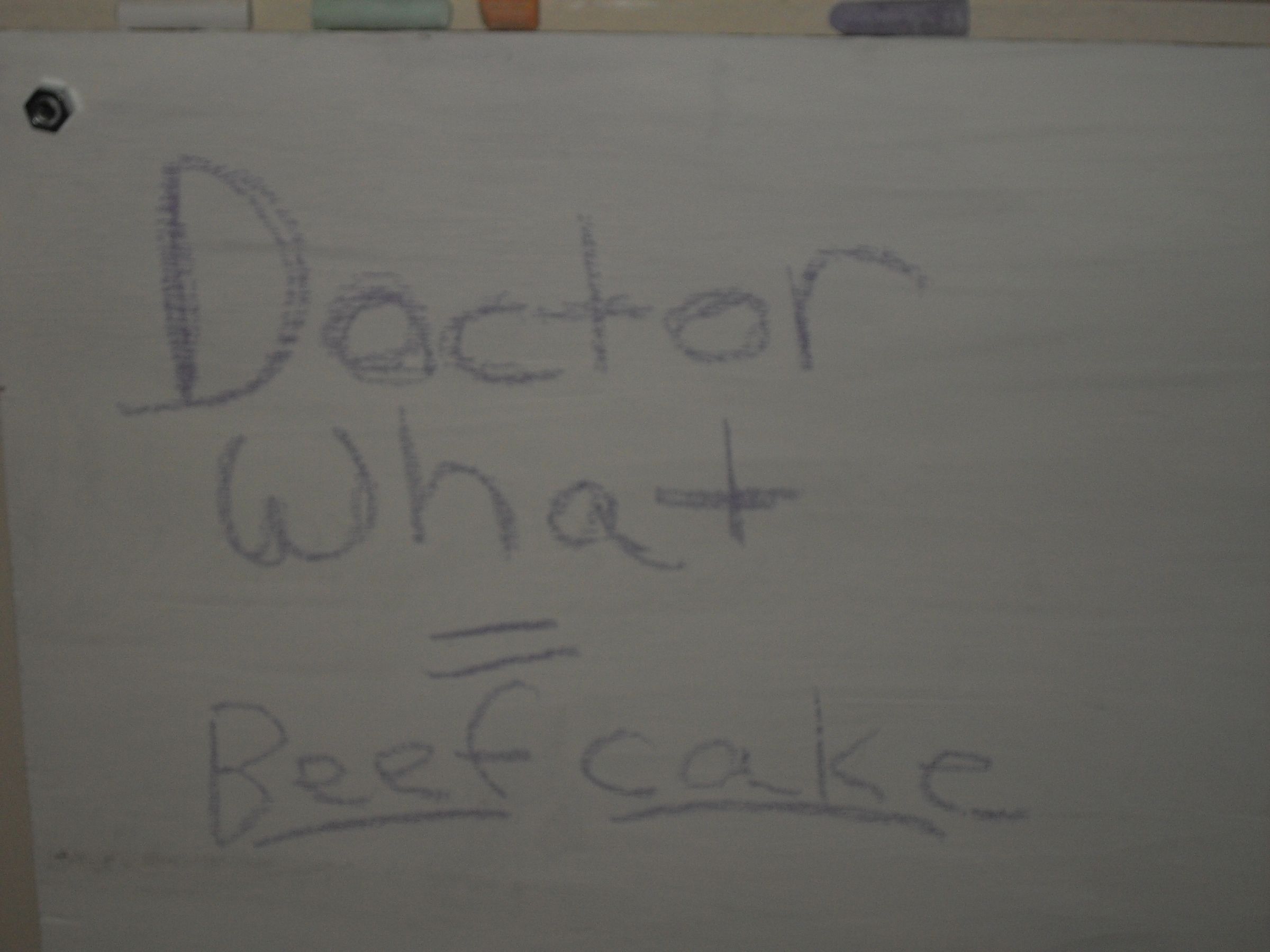 Chalkboard (From Leftover Materials)