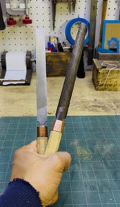 DIY Copper Tool Ferrule for Irregular Shapes