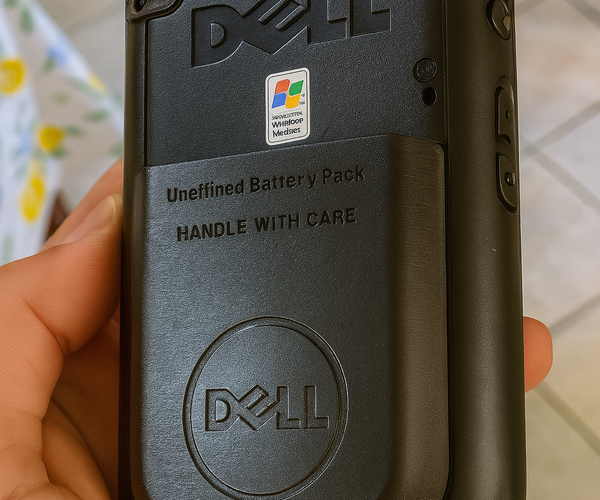 DELL Axim X50 & X50v Type-C Upgraded Battery MOD