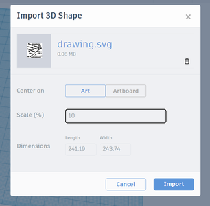 From 2D to 3D: Designing the Word Cloud for 3D Printing in Tinkercad