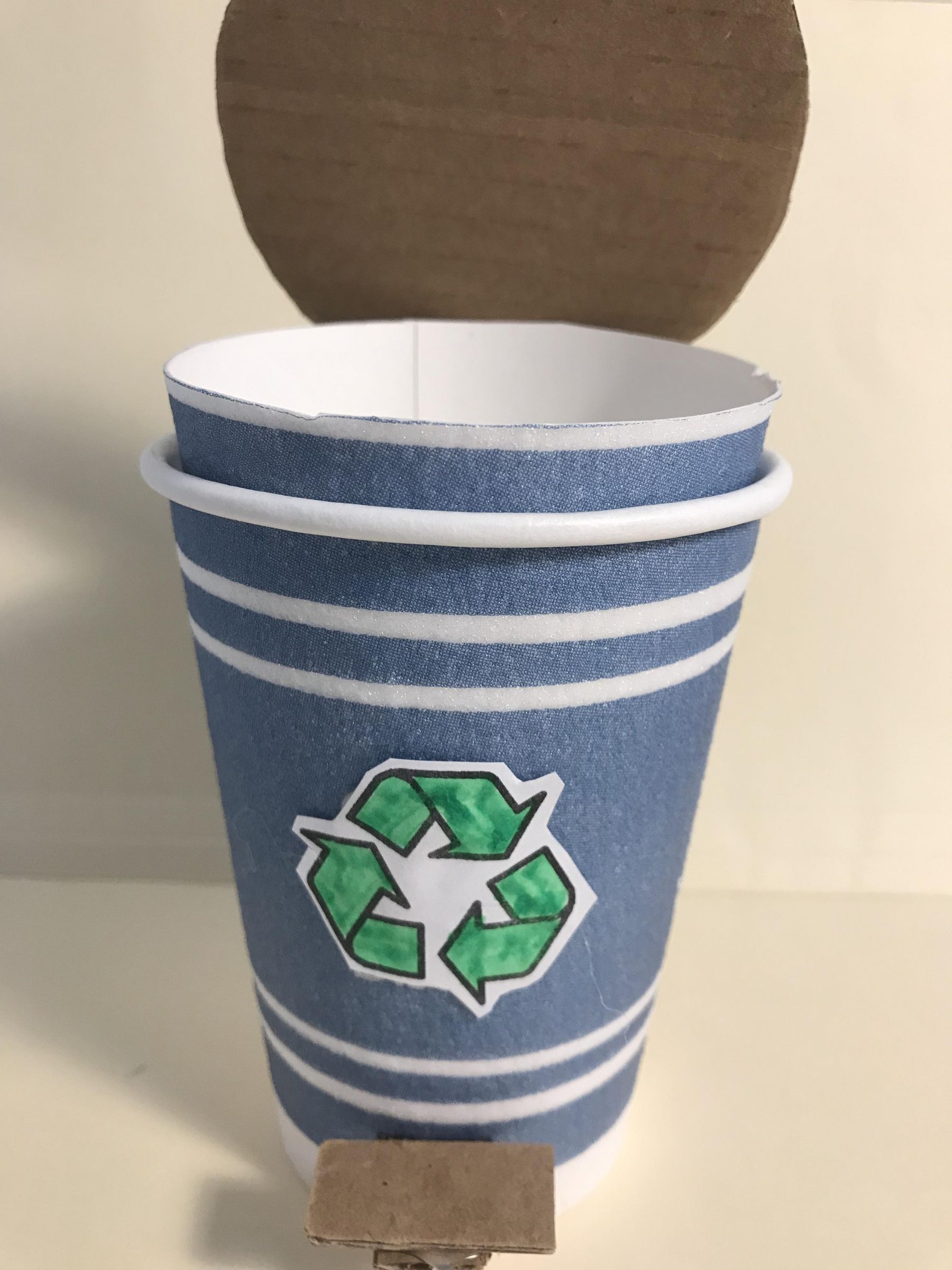 Mini Paper Cup Recycling Bin : 6 Steps (with Pictures) - Instructables