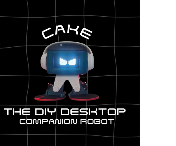 How to Build a Cute Desktop Companion Robot (That Moves, Blinks & Talks!)