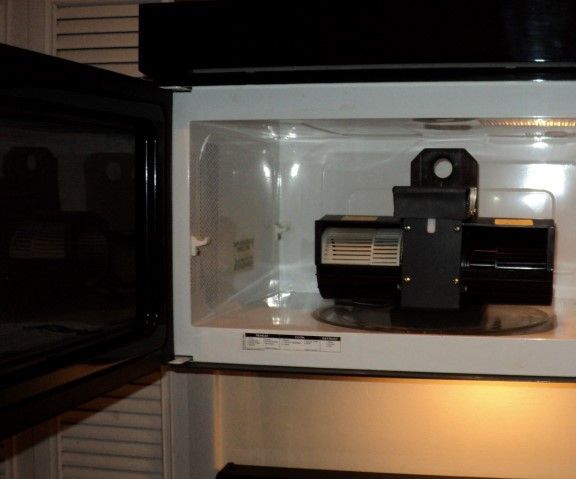 Cool Off Using a Microwave Oven