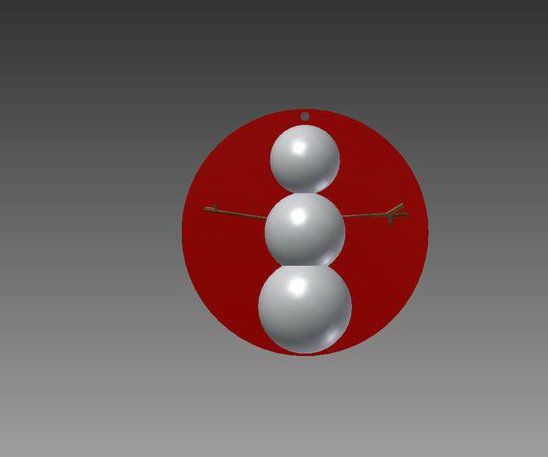 Snowman Ornament