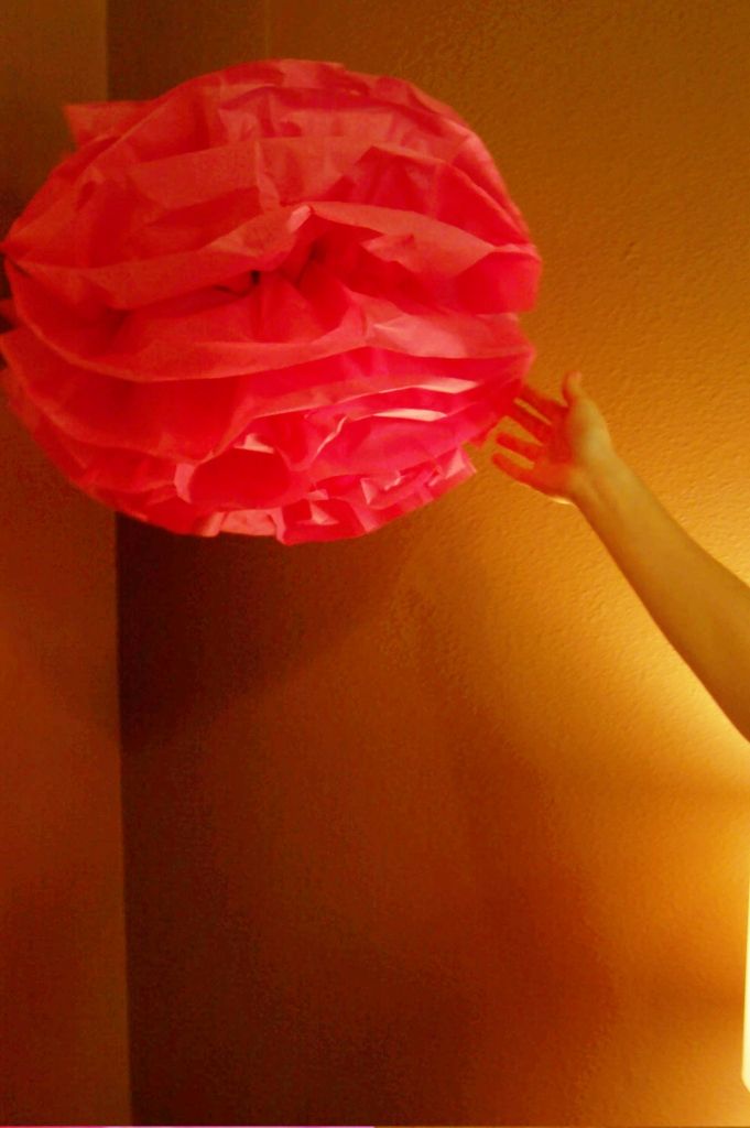 How to Make Tissue Paper Pom-Poms