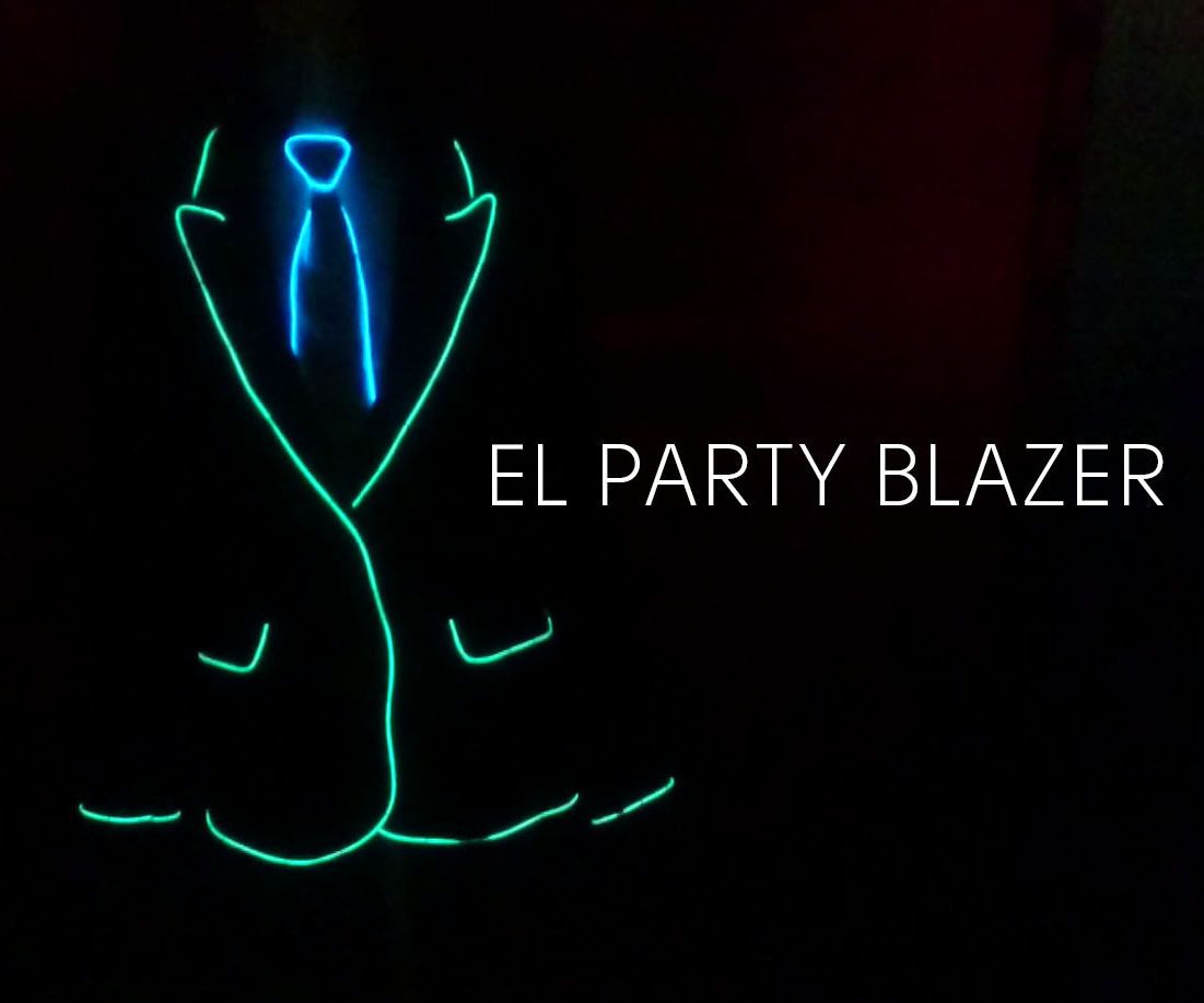 Illuminated Party Blazer (EL wire)