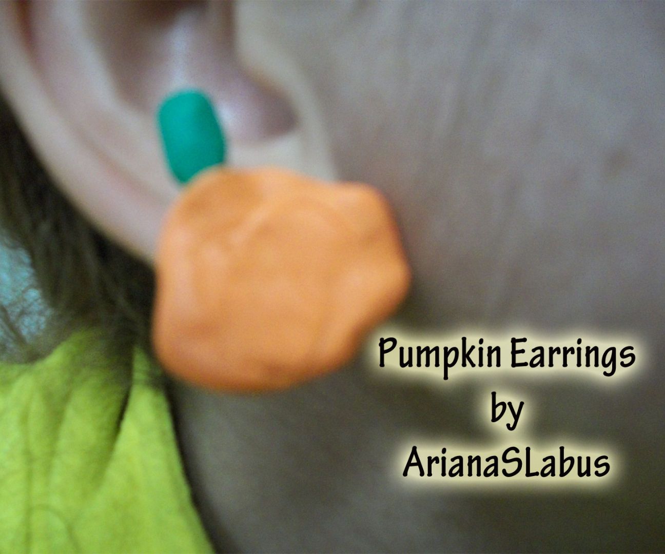 Pumpkin Earrings