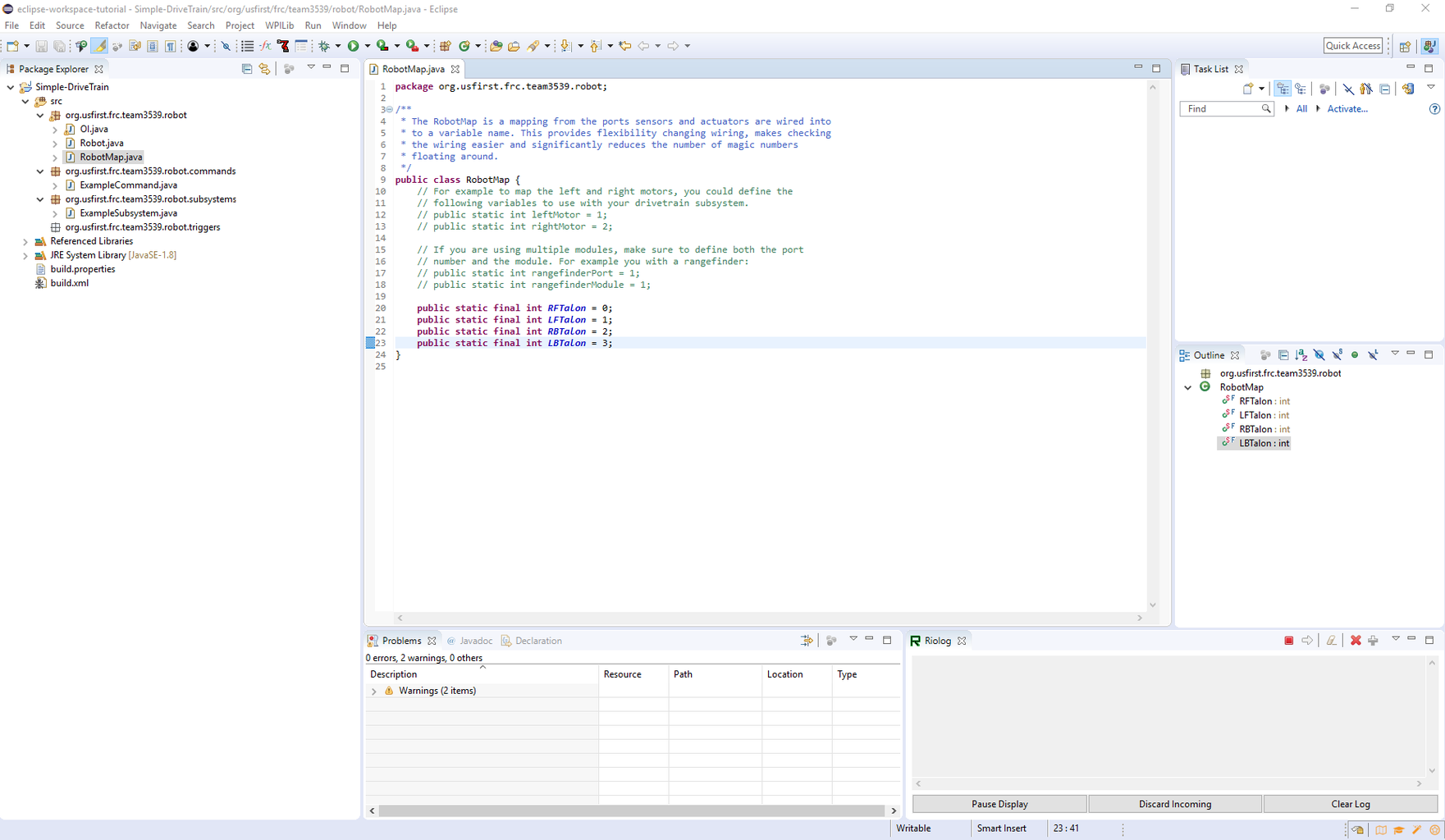 How to Write a Simple Drivetrain for FRC (Java) : 12 Steps (with ...