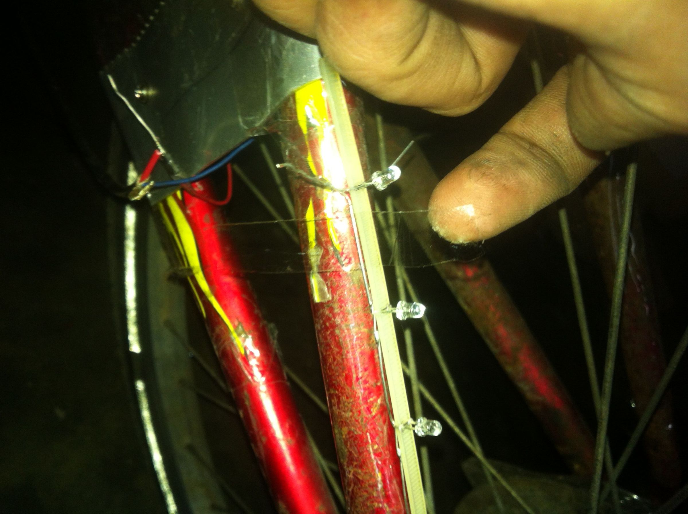 Led Bicycle Safety Lights(pedal Powered) Under 10 8 Steps