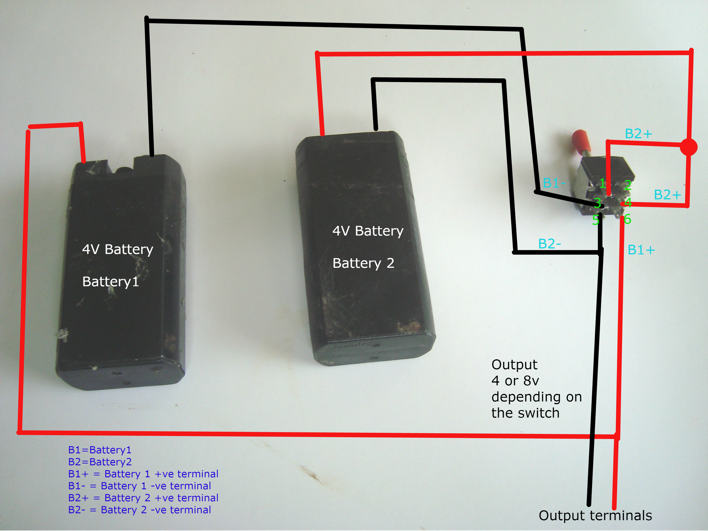 Battery Parallel, Series Switching 3 Steps Instructables