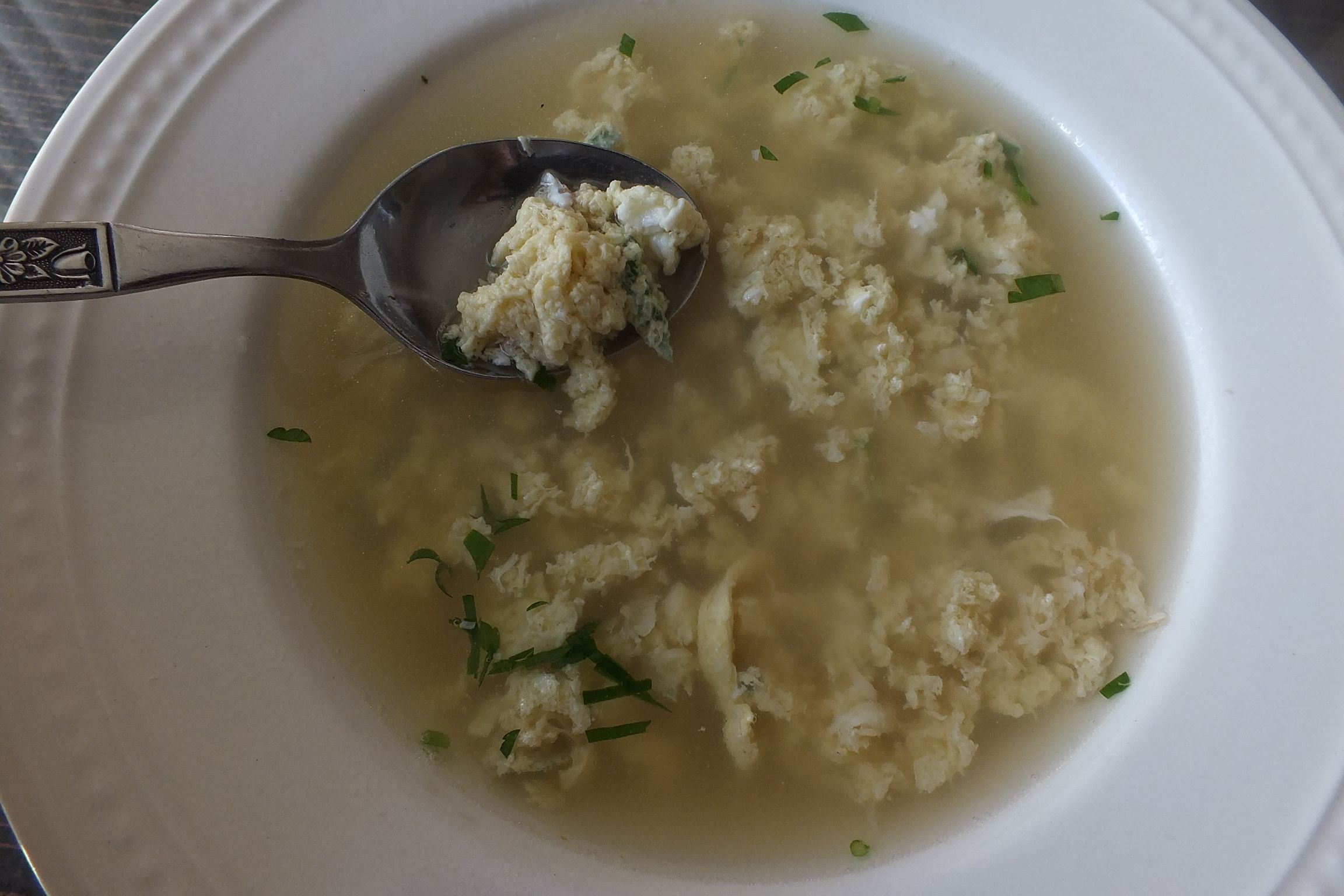 Stracciatella Soup (Italian Egg Soup)