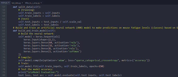 Mouse Fatigue Estimation by GSR and EMG Values W/ TensorFlow : 18 Steps ...