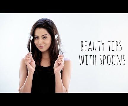 3 Beauty Hacks Possible With a Spoon 