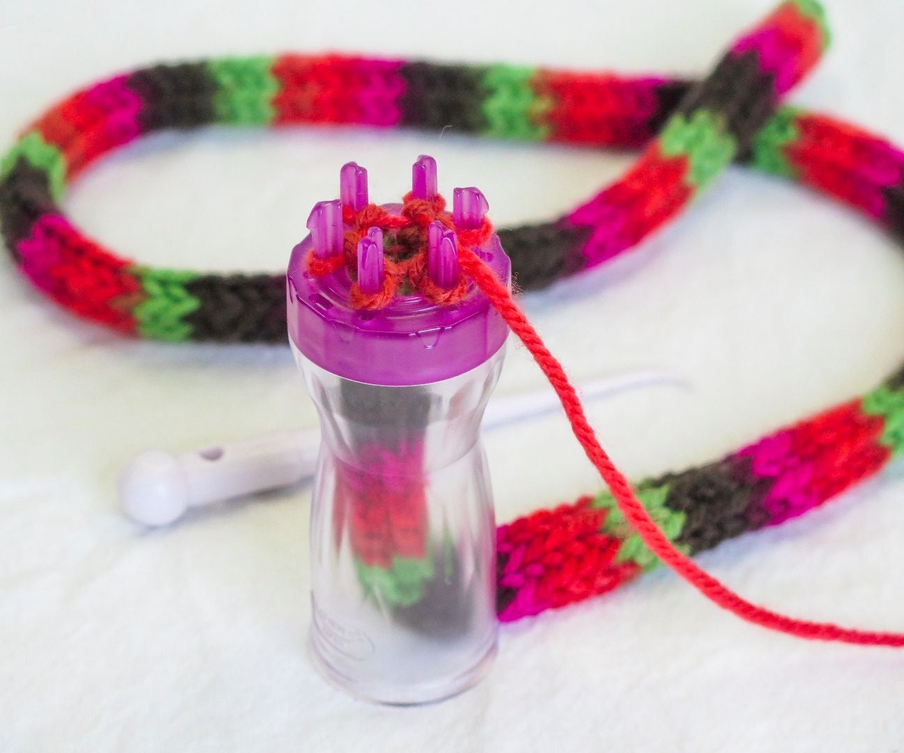 How to use a french knitter 6 steps with pictures instructables