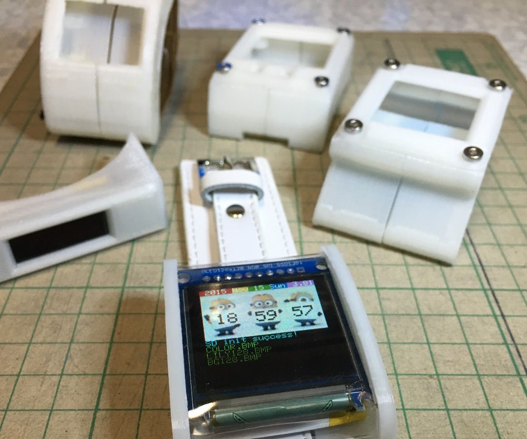 Crystal Clear Case for Arduino Watch : 11 Steps (with Pictures ...