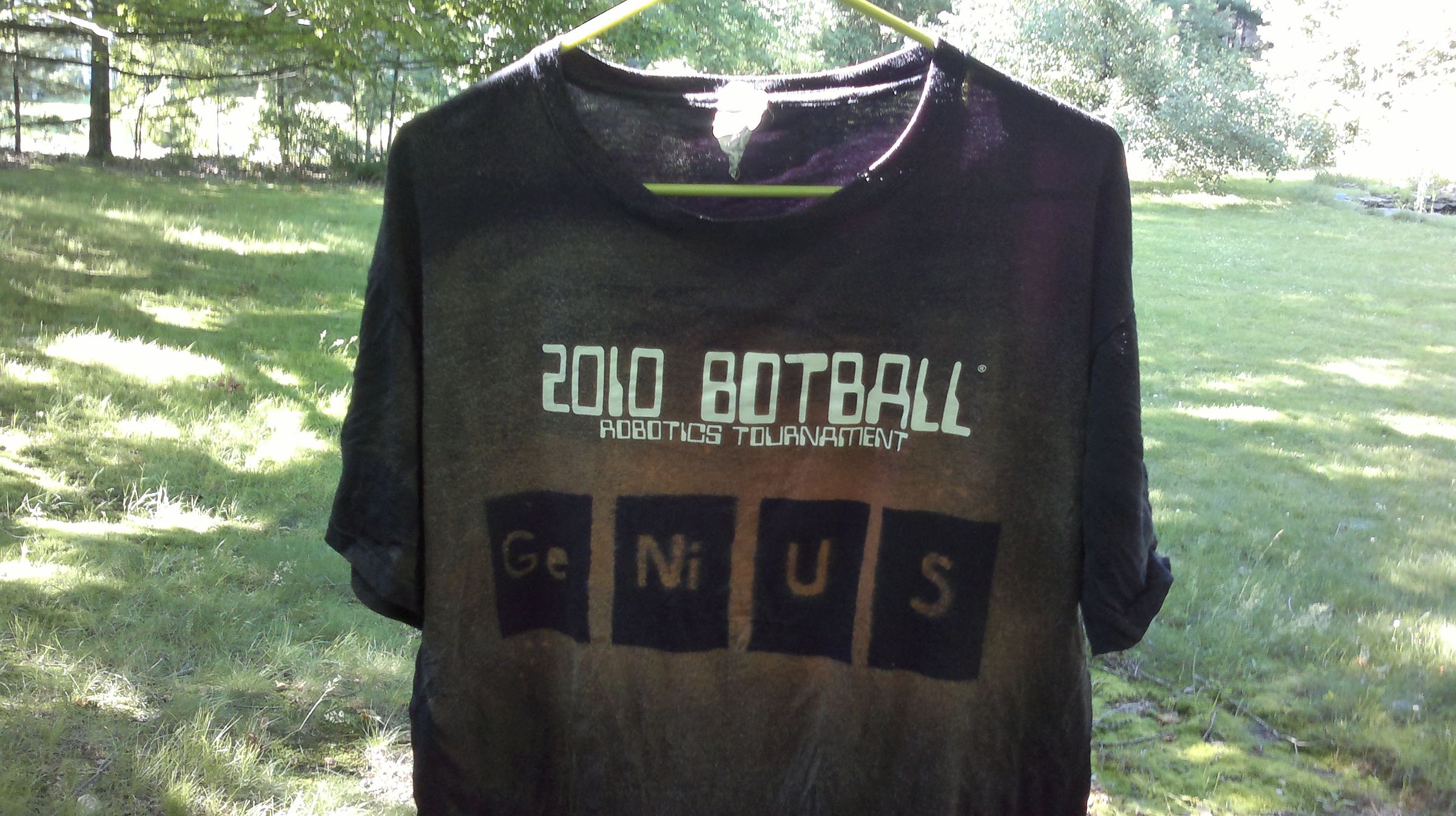 Bleached T-Shirt Design