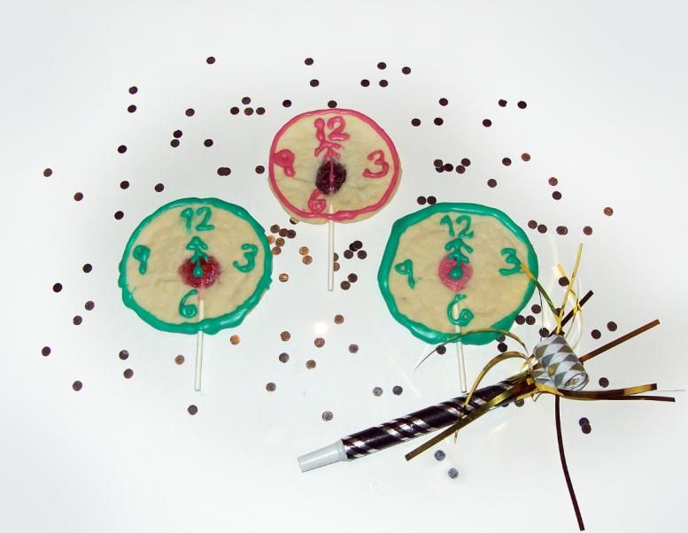 New Year’s Recipe: Dum Dum Countdown Cookie Pops