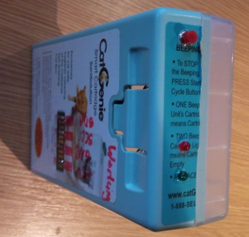 CatGenie: a Smart, Resettable SaniSolution Cartridge