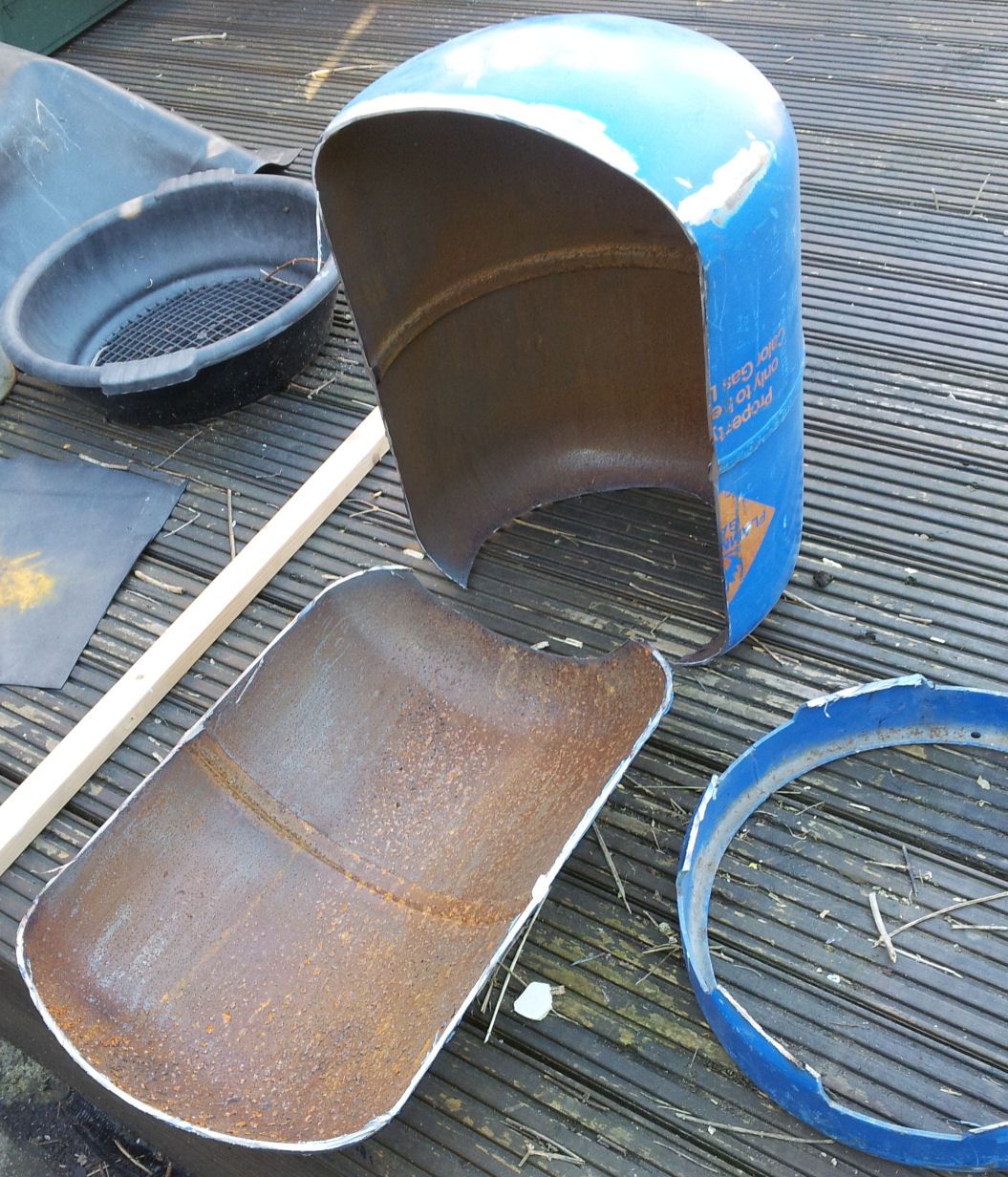 Make a Frontier Stove From a Gas Bottle 22 Steps (with Pictures