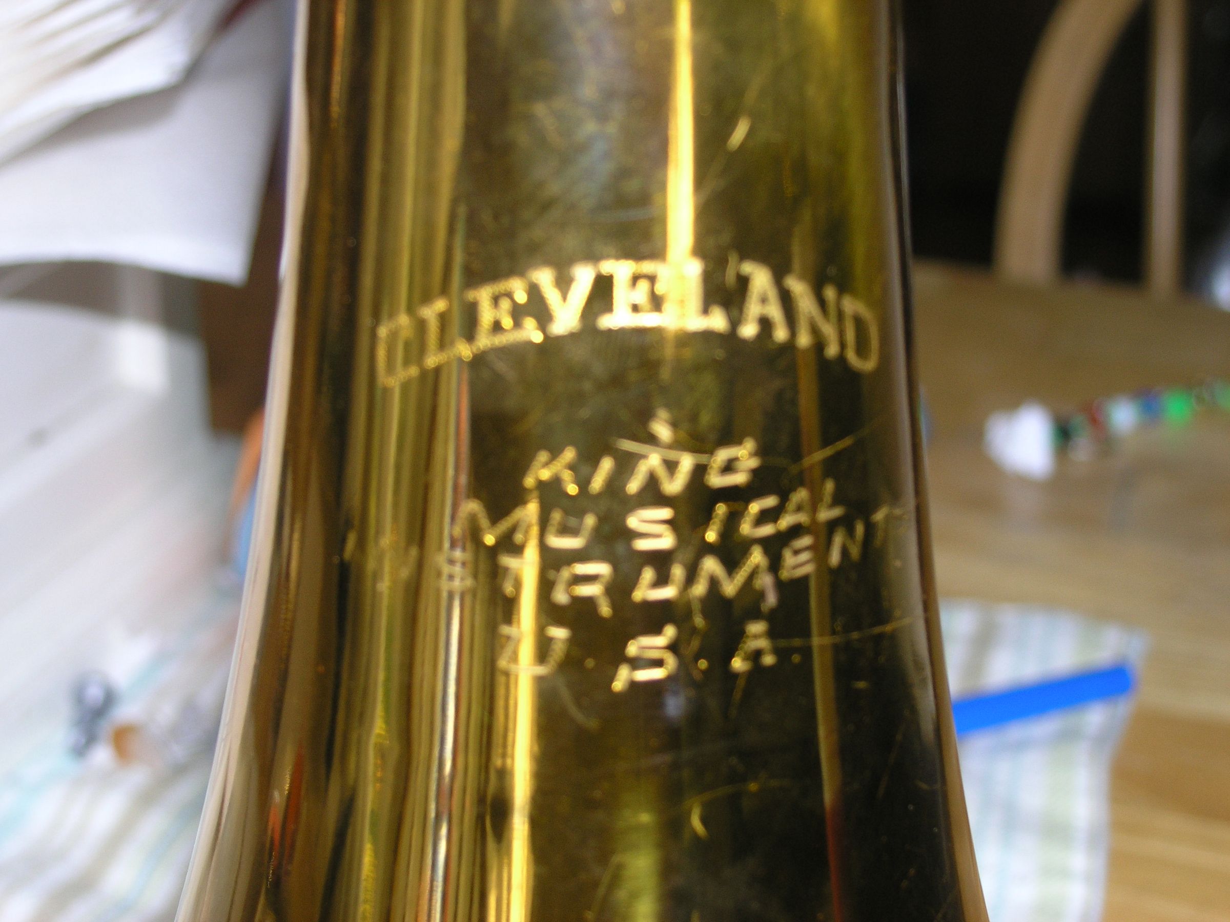 Brass Horn Repair With Ice