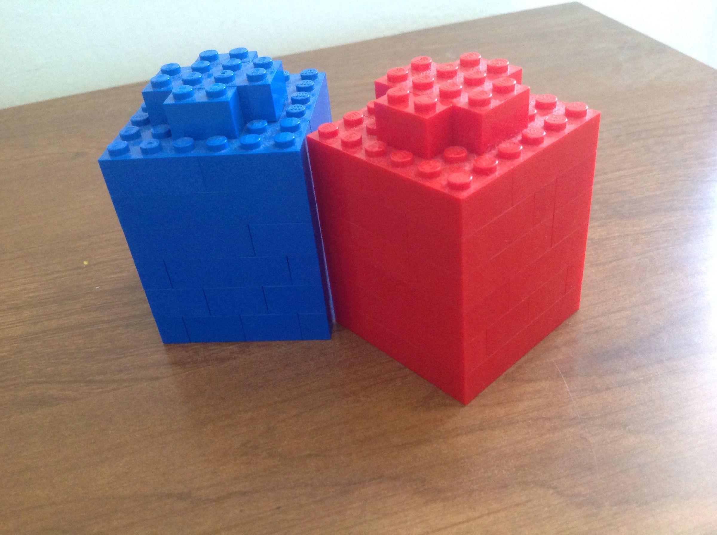 Larger Than Life Lego 1x1 Bricks