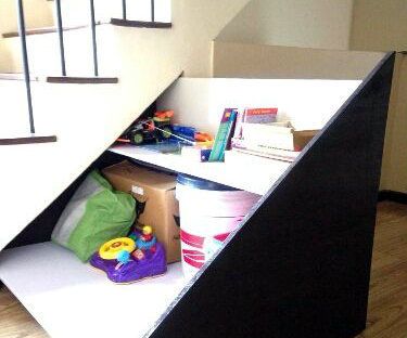 Under Stairs Pull Out Storage