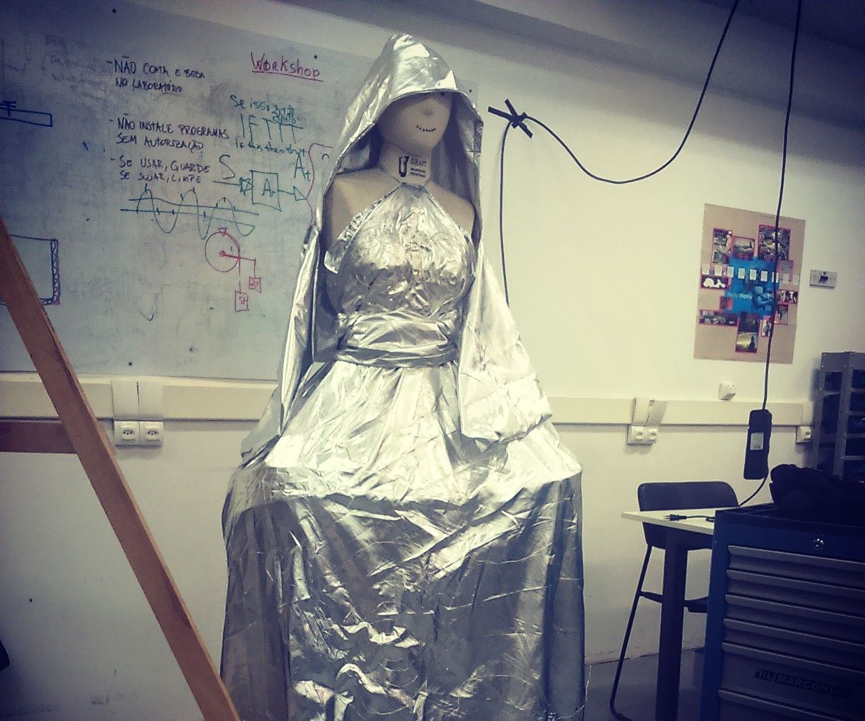 Interactive Costume With Leds and Sound Sensor: MG 1.0