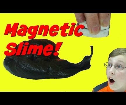 How to Make Magnetic Slime - DIY Science Experiment