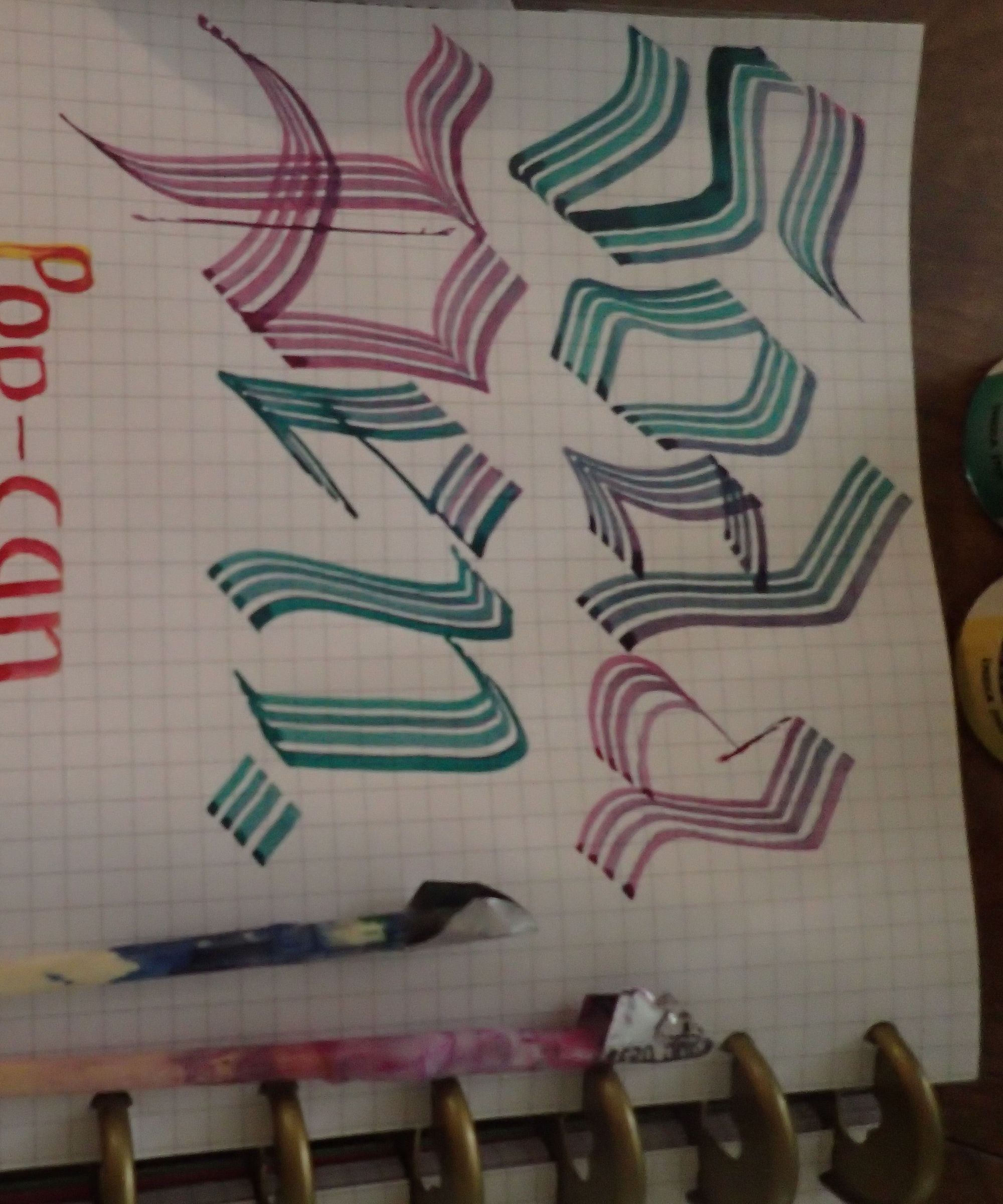 Pop-Can Calligraphy Pens