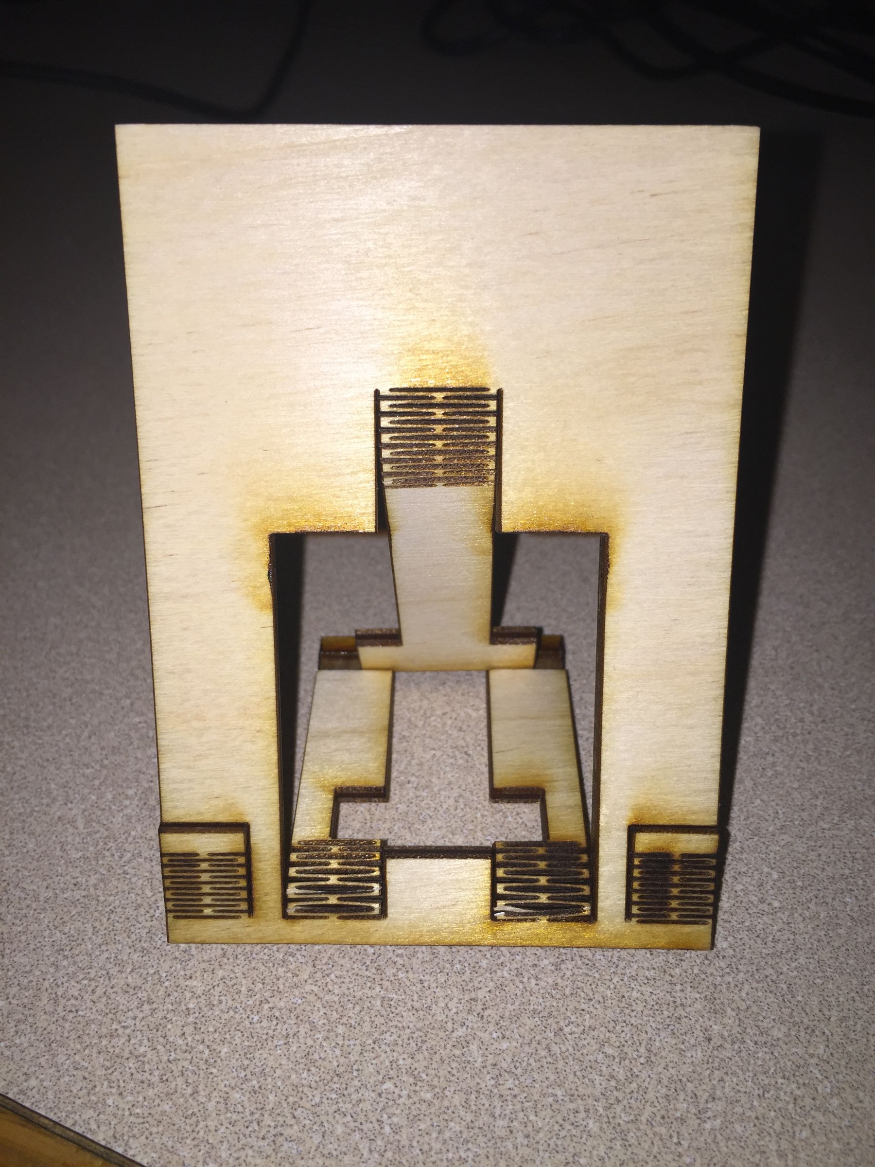Laser Cut IPhone Stand Instructables