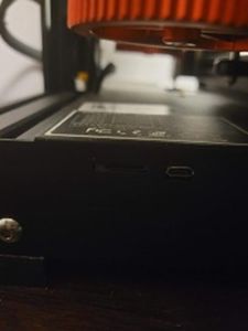 Insert Micro-SD Card Into Ender-3 V2 SD Slot.