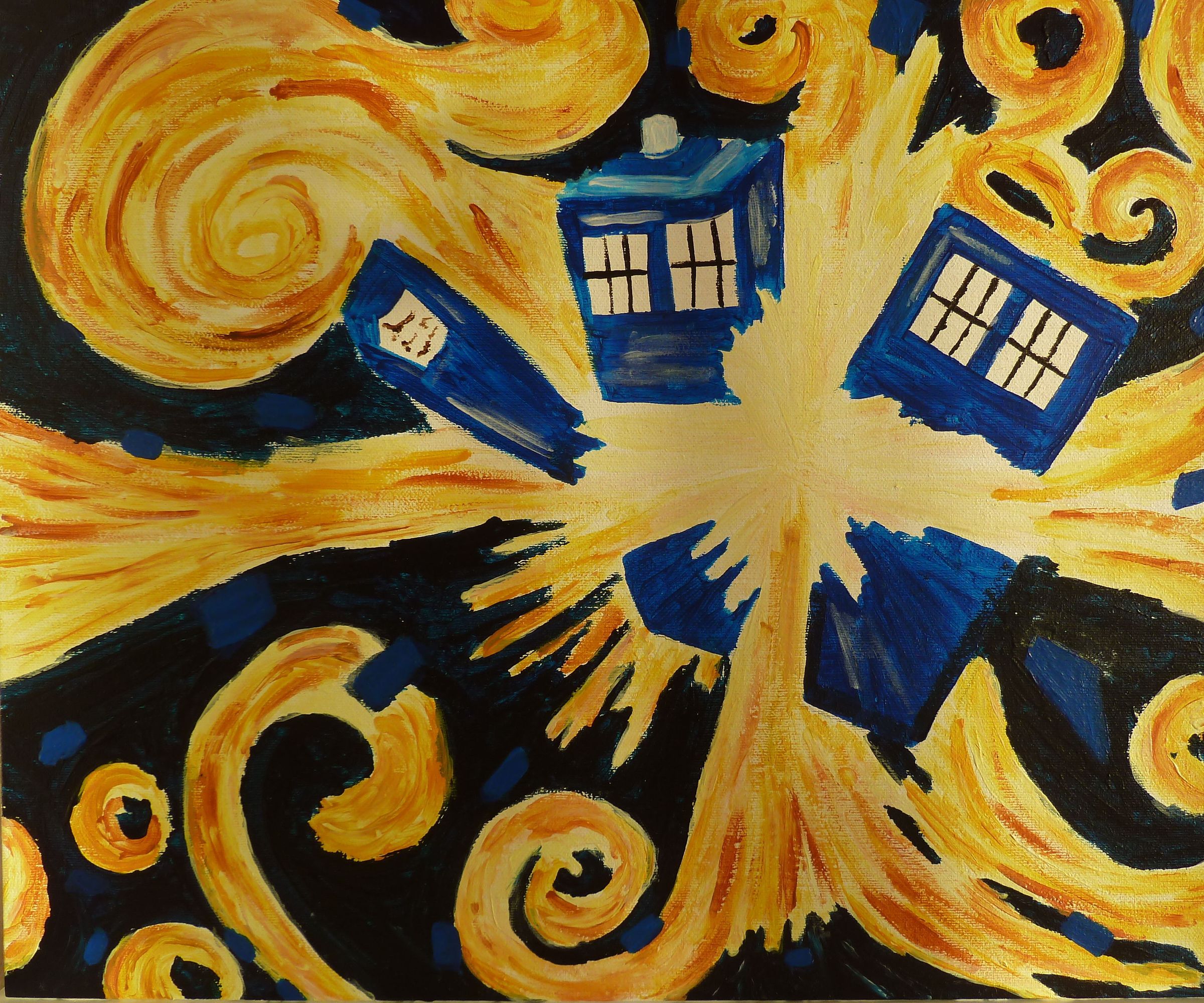 The Pandorica Opens Painting